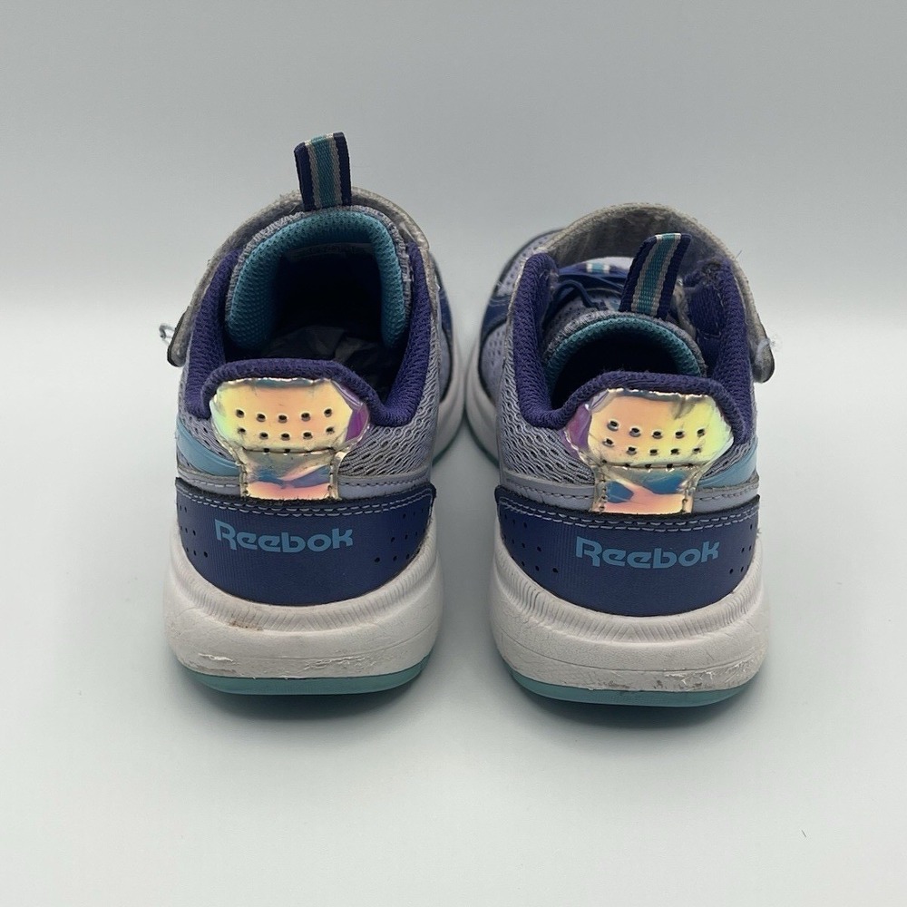 Reebok Road Supreme 4.0 Purple Running Slip On Shoes - Kids Size 12.5 USED - Picture 4 of 8